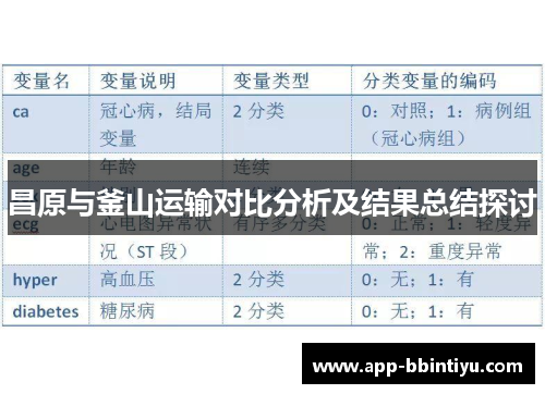昌原与釜山运输对比分析及结果总结探讨